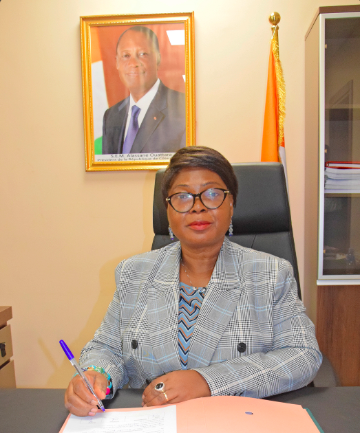 Mme BROU NE KOUASSI N'GORAN - Directrice du CROU San Pédro